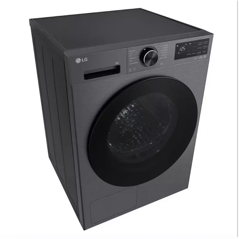 LG RT80X7B 8 kg warmtepompdroger met AI Dry, A+++, LED-touchdisplay, Wi-Fi