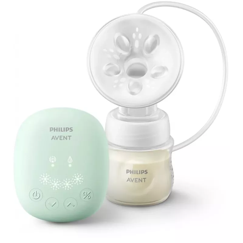 Philips Avent elektrische enkele melkafzuigpomp met 125ml fles