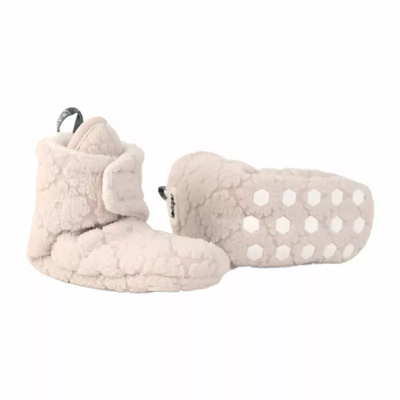 Lodger Slipper Folklore Fleece babyschoenen Birch 6-12 maanden