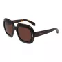 Ferragamo SF2068SE-242 dames cat-eye zonnebril, havanna/bruin gradient, 54mm