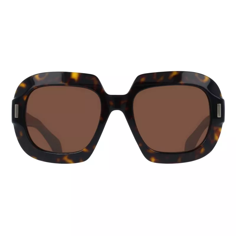 Ferragamo SF2068SE-242 dames cat-eye zonnebril, havanna/bruin gradient, 54mm