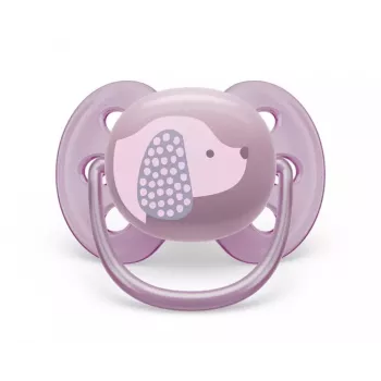 Philips Avent Ultra Soft DECO speen 6-18 maanden, 1 stuks, meisje