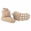 Lodger Slipper Folklore Fleece babyschoenen, beige, 12-18 maanden