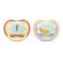 Philips AVENT Ultra Air Night speen 0-6 maanden, 2-pack, lichtgevend in het donker