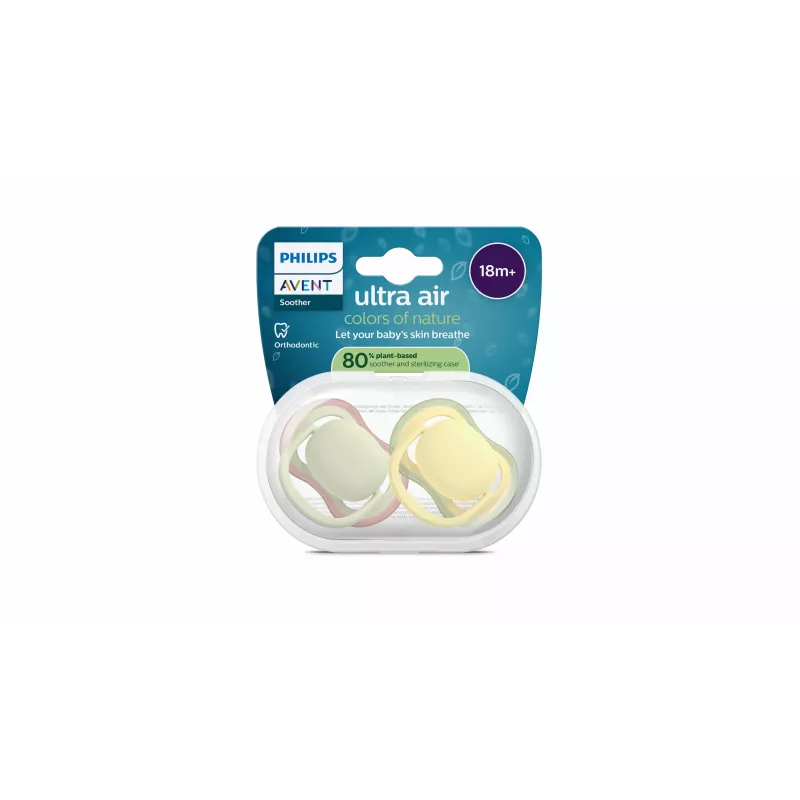 Philips Avent Ultra Air speen 18+ maanden, 2-pack, neutraal