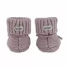 Lodger Slipper Merino Wool babyschoenen, roze, 0-6 maanden