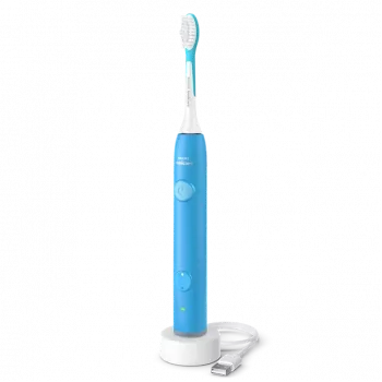 Philips Sonicare for Kids Bluetooth Connected Sonic elektrische tandenborstel HX6600/12, blauw