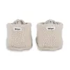 Lodger Slipper Teddy babypantoffels, Birch, 3-6 maanden
