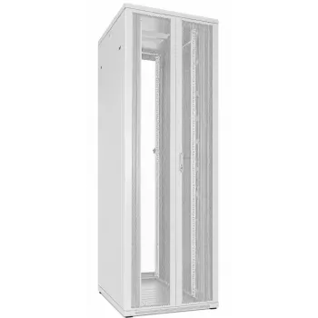 DSIT 47U 19 inch serverrack, geperforeerde dubbele deuren voor en achter, wit, 800x1000x2200 mm (DS8047DD-W)