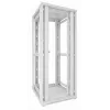 DSIT 42U 19 inch serverrack, geperforeerde dubbele deuren voor en achter, wit, 800x1000x2000mm (DS8042DD-W)