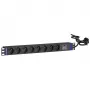 DSIT 19 inch 8-voudige overspanningsbeveiliging stekkerdoos met aardingscontact (DS-8PDU-SPD-PE)
