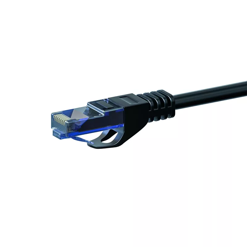 DSIT CAT6a netwerkkabel 100% koper - U/UTP - 30 meter - zwart (DC-U6A0-300)