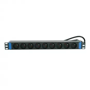 DSIT 19 inch 9-voudige PDU met aardingspen (DS-9PDU-PE)