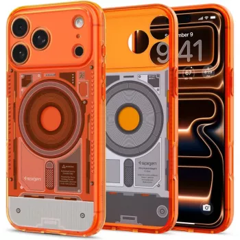 Spigen Ultra Hybrid MagSafe hoes voor iPhone 17 Pro / 18 Pro - C1 Tangerine