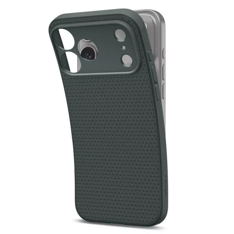 Spigen Liquid Air hoes voor iPhone 18 Pro Max / 17 Pro Max - Abyss Green