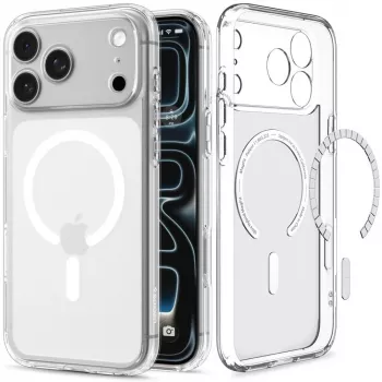 SPIGEN Ultra Hybrid MagSafe hoes voor iPhone 17 Pro Max / 18 Pro Max - Frost White