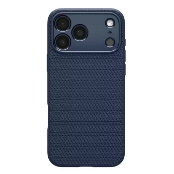 Spigen Liquid Air hoes voor iPhone 18 Pro / 17 Pro – Navy Blue