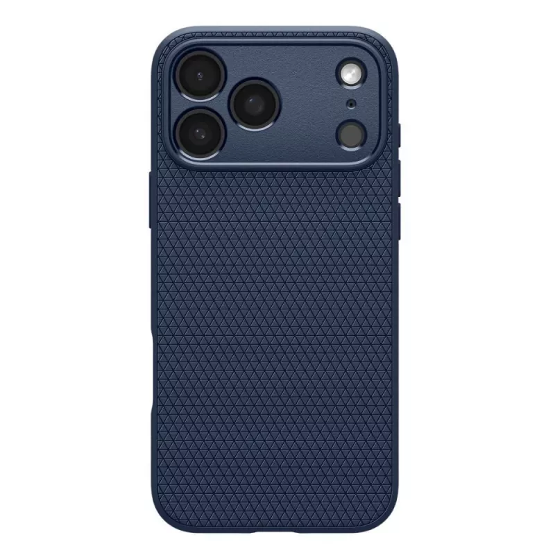 Spigen Liquid Air hoes voor iPhone 18 Pro / 17 Pro – Navy Blue