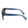 Paul Smith unisex PS3601SHOWIT rechthoekige zonnebril, zwart/grijs, 55-19-145