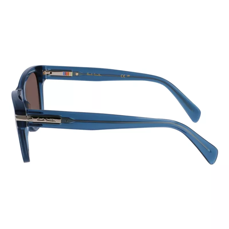 Paul Smith unisex PS3601SHOWIT rechthoekige zonnebril, zwart/grijs, 55-19-145