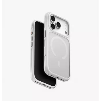 UNIQ Veren MagClick oplaadhoes voor iPhone 18 Pro / 17 Pro – bordeauxrood