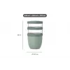 MEPAL thermo lunchpot Ellipse isolatiebak voor levensmiddelen Nordic Sage 700 ml 107658094700