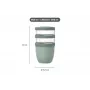 MEPAL thermo lunchpot Ellipse isolatiebak voor levensmiddelen Nordic Sage 700 ml 107658094700