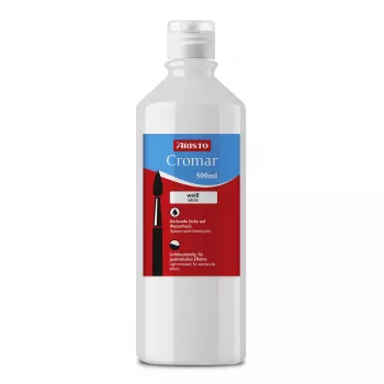 ARISTO Cromar vloeibare gouache wit 500 ml AR30930