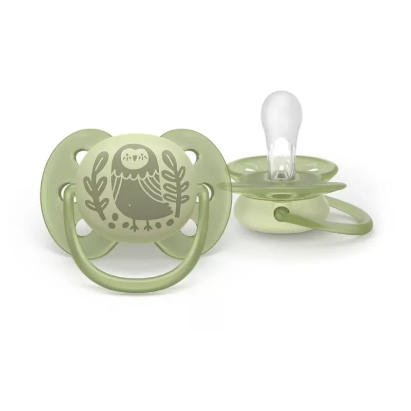 Philips Avent Ultra Soft DECO Fopspeen 6-18 maanden, 2-pack