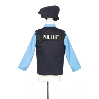 Souza! politie-kostuum met hoed en accessoires, leeftijd 4-7