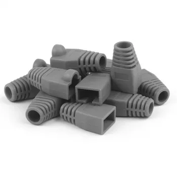 DSIT DANICOM RJ45 kabelmantel grijs groot - 10 stuks DC-RJ45-BOOT-L-GREY-10PCE