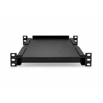 DSIT DS10-FO33 10 inch universele vaste bodem voor 310mm diepe kasten, 1U, zwart