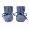 Lodger slipper Merino Wool baby huisschoenen, Storm, 0-6 maanden