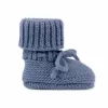 Lodger slipper Merino Wool baby huisschoenen, Storm, 0-6 maanden