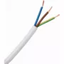 HEINRICH KOPP H05VV5-F 3G 1mm² witte PVC oliebestendige flexibele kabel 10m 151710849