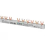 Eaton 3-fase vorkkamrail 10mm² 6 modules 63A EVG3PHAS/N/6MODUL/LS 303366