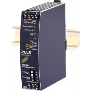 PULS YR20.246 redundantiemodule 24V DC 20A 1+1 redundantie DIN-rail