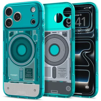 Spigen Ultra Hybrid MagSafe hoes voor iPhone 17 Pro Max / 18 Pro Max - C-One Bondi Blue