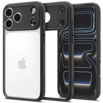 Spigen Ultra Hybrid hoes voor Apple iPhone 18 Pro Max / 17 Pro Max – matzwart