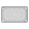 Eaton F3A-2K-M50/16-2 EP-501503 flensplaat IP55 isolatiemateriaal EP