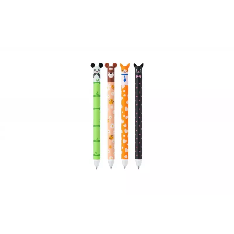 JOLLY gelpen diermotieven 0,5 mm blauw, 4 stuks (7005-0005)