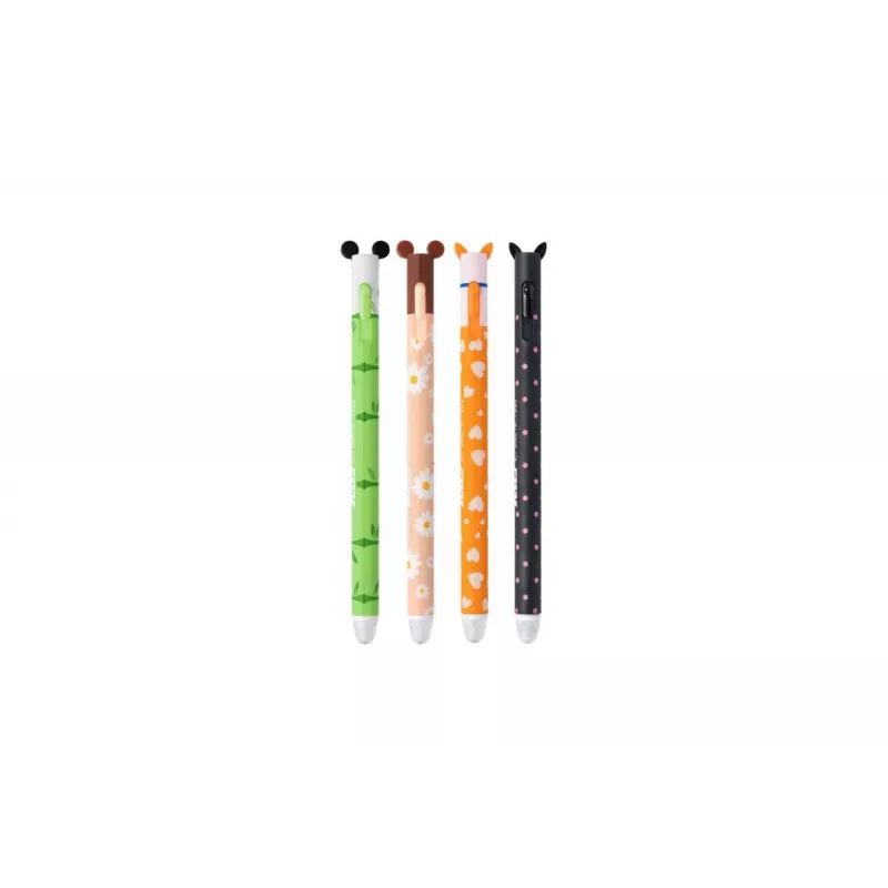 JOLLY gelpen diermotieven 0,5 mm blauw, 4 stuks (7005-0005)