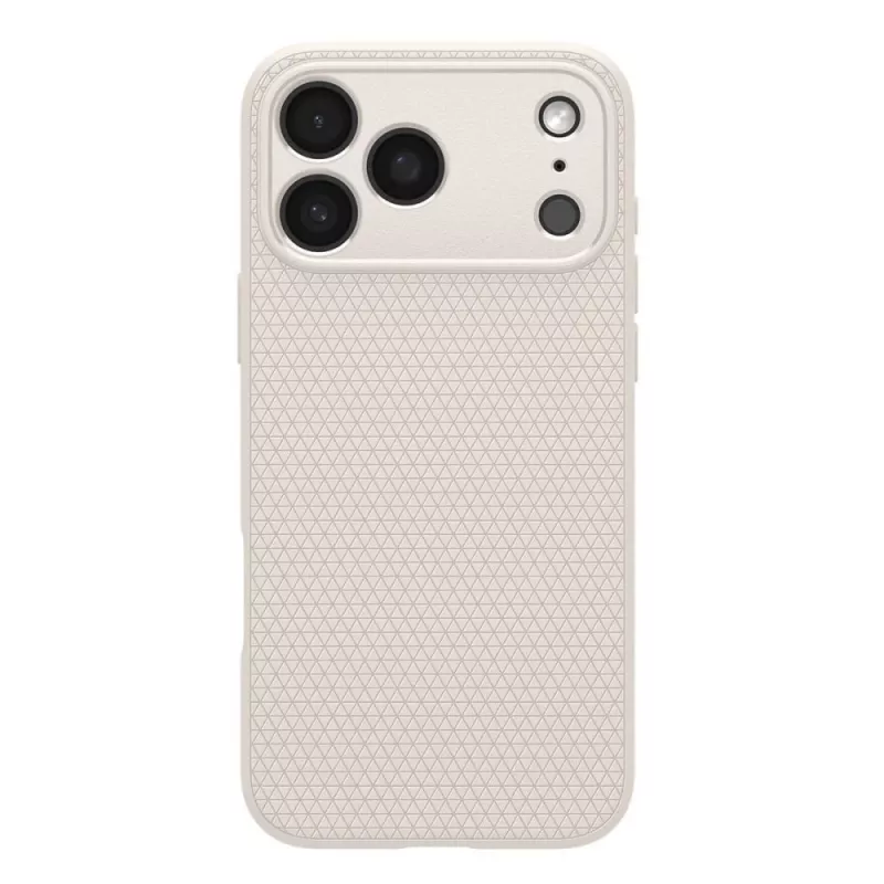 Spigen Liquid Air hoes voor iPhone 17 Pro / 18 Pro - Natural Titanium