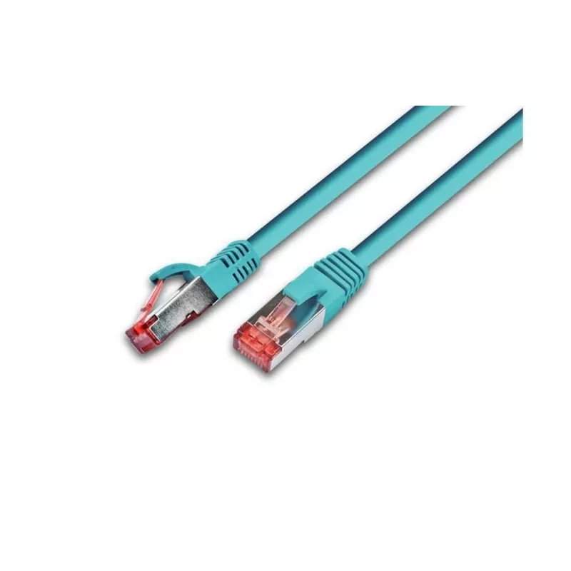 Wirewin S/FTP CAT6 0,25 m netwerkkabel turquoise (PKW-PIMF-KAT6 0.25 TK)