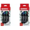 Kores ECO XP1 permanentmarker, ronde punt, 3 mm, diverse kleuren, 4-delige set M20764