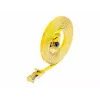 Wirewin SLIM PKW-STP-SLIM-K6A 0.1 GE Cat6a U/FTP patchkabel, 0,1 m, geel