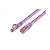 Wirewin S/FTP CAT6 0,25m netwerkkabel, roze (PKW-PIMF-KAT6 0.25 MG)