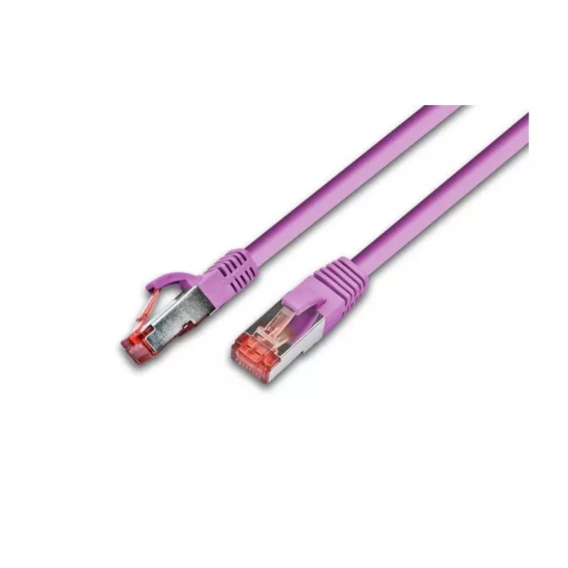 Wirewin S/FTP CAT6 0,25m netwerkkabel, roze (PKW-PIMF-KAT6 0.25 MG)