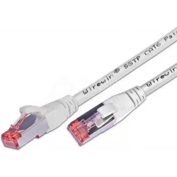 Wirewin S/FTP CAT6 0,25m netwerk-patchkabel, wit (PKW-PIMF-KAT6 0.25 WS)