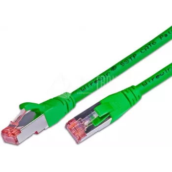 Wirewin S/FTP CAT6 0,25m netwerkkabel, groen (PKW-PIMF-KAT6 0.25 GN)